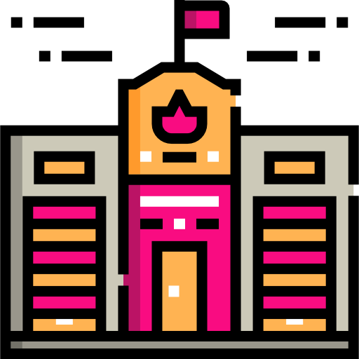 Пожарная станция бесплатно иконка Пожарная станция бесплатно иконка