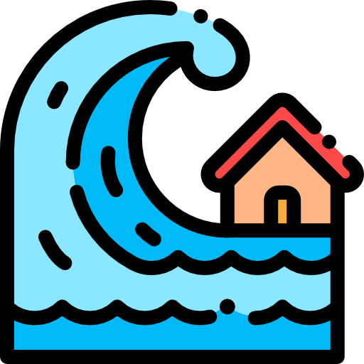 tsunami icono gratis