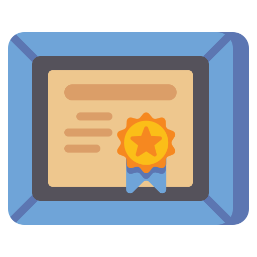 diploma icono gratis