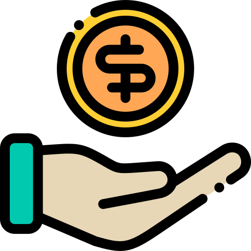 Money Detailed Rounded Lineal color icon