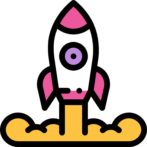 puesta en marcha icono gratis