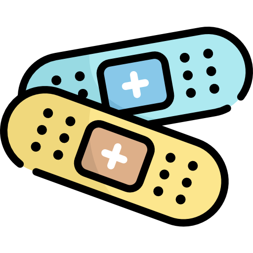 apósito adhesivo icono gratis