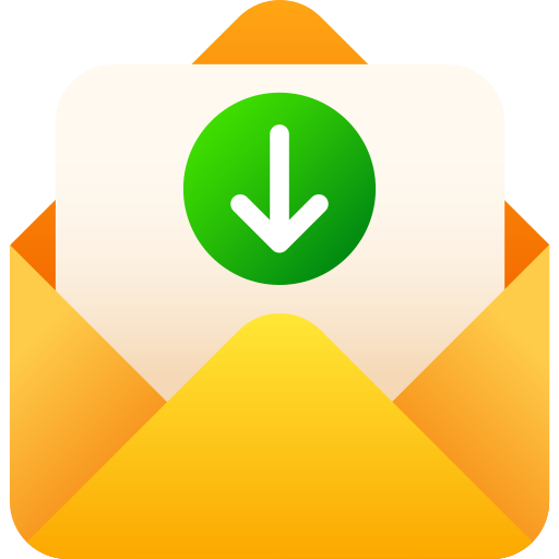 recibir correo icono gratis