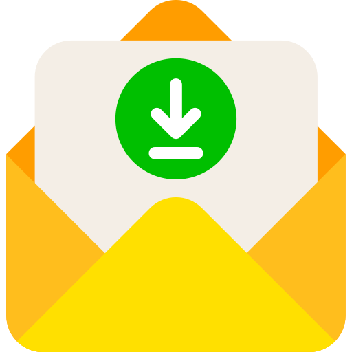 recibir correo icono gratis