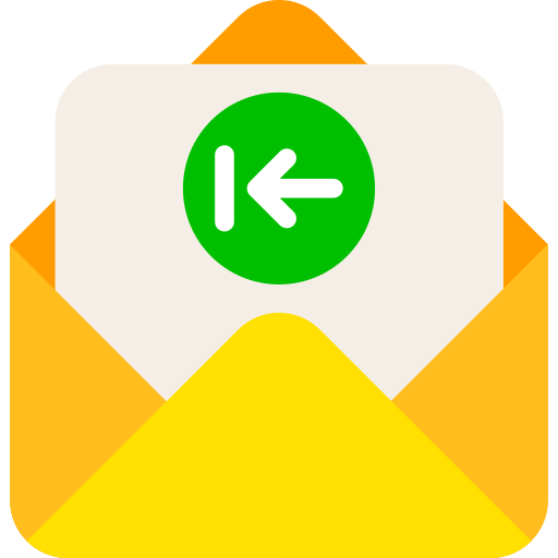 recibir correo icono gratis