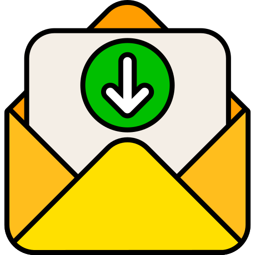 recibir correo icono gratis