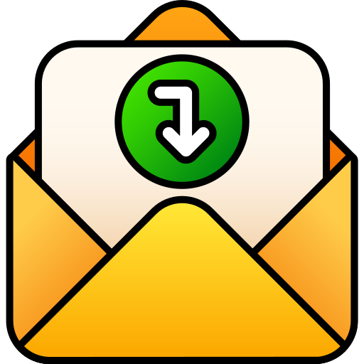 recibir correo icono gratis