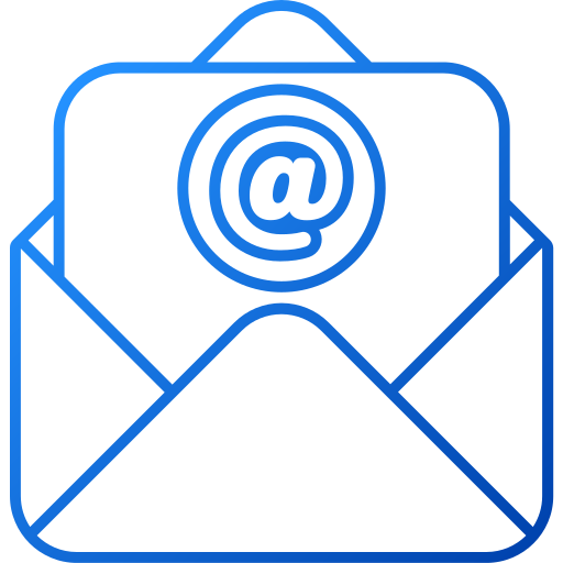 Email Generic gradient outline icon