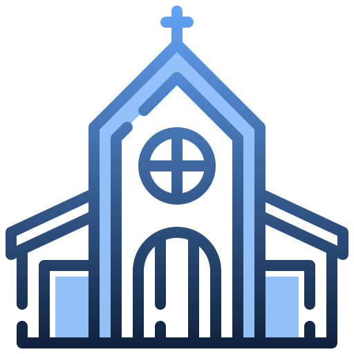 Church Generic gradient lineal-color icon