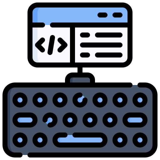 Keyboard Generic color outline icon