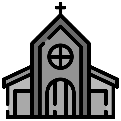 Church Generic color outline icon