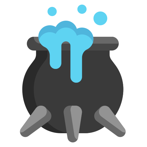 Cauldron Generic color fill icon