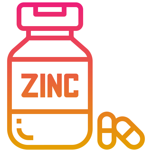 Zinc free icon