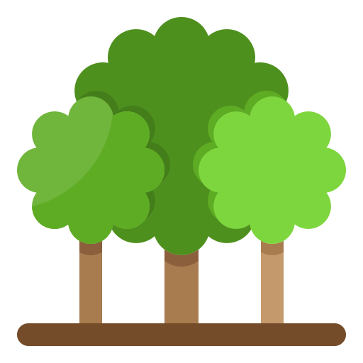 Tree srip Flat icon