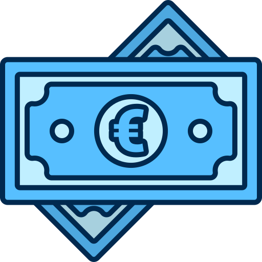 euro icono gratis