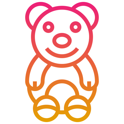 Teddy bear Generic gradient outline icon