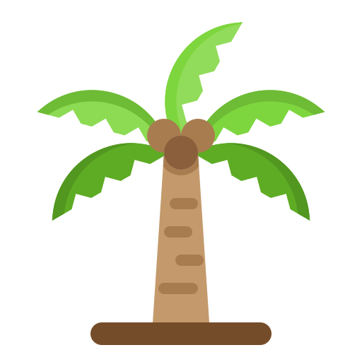 palmera icono gratis