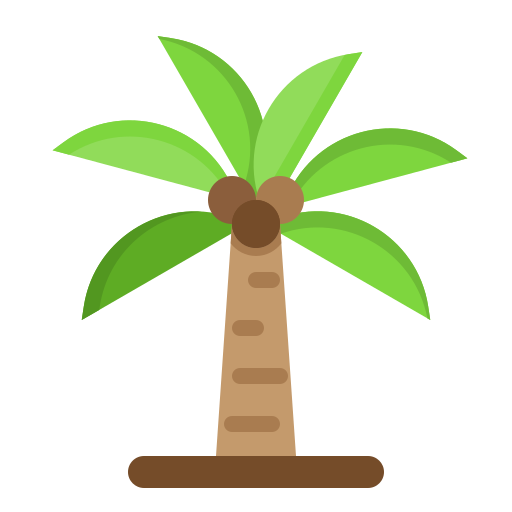 palmera icono gratis