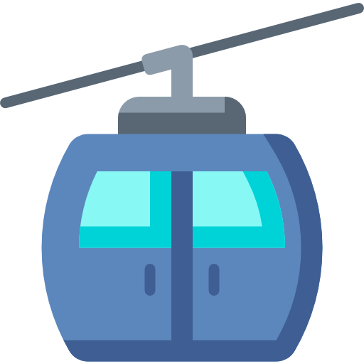 Cableway - free icon