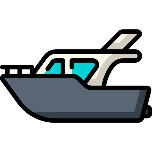 Yatch Special Lineal Color Icon