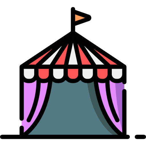 zirkuszelt kostenlos Icon
