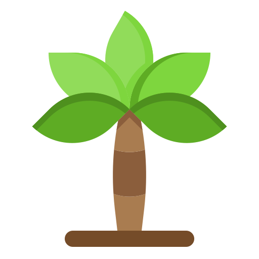 palmera icono gratis