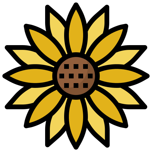 girasol icono gratis