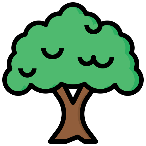 Tree Generic color outline icon