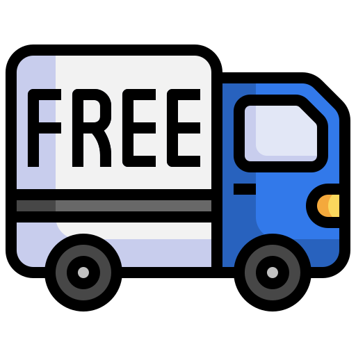 Delivery - Free transport icons