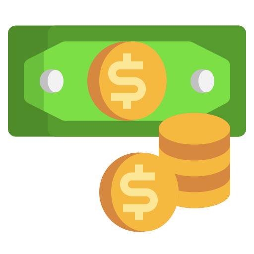 Cash money Generic color fill icon