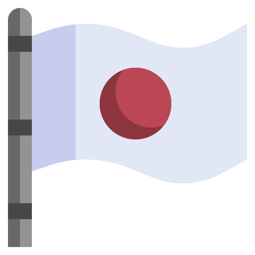 Japan Generic color fill icon