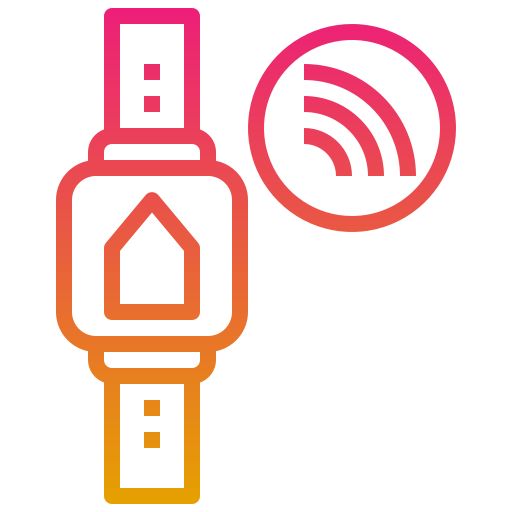 reloj inteligente icono gratis