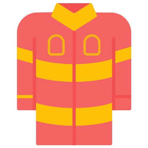 uniforme de bombero icono gratis