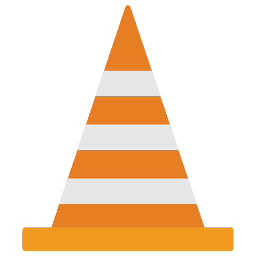 Traffic cone free icon