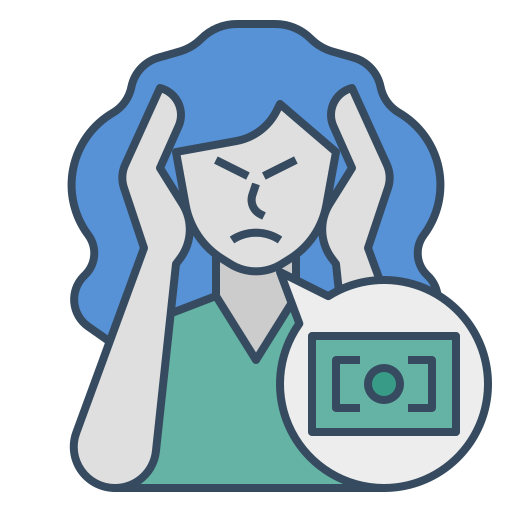 financiero icono gratis