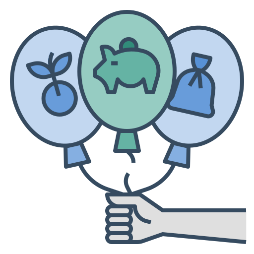 financiero icono gratis