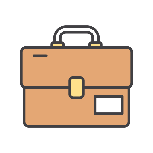 Briefcase Generic color outline icon