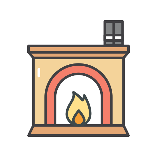 chimenea icono gratis