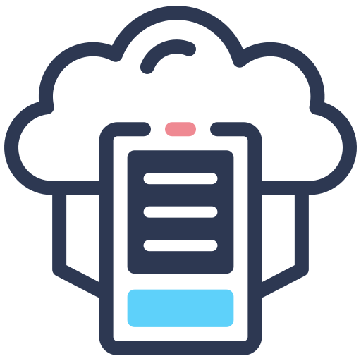 aplicación en la nube icono gratis