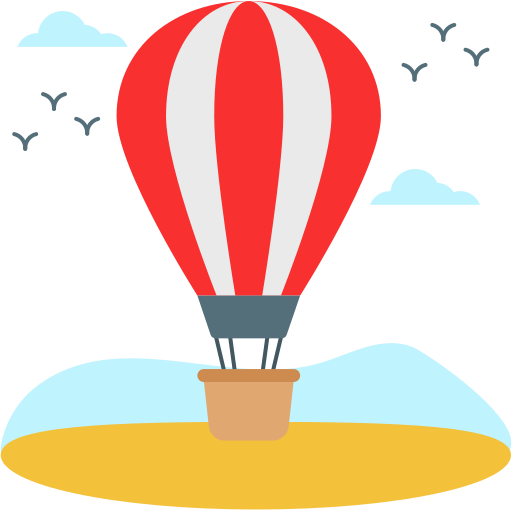 heißluftballon kostenlos Sticker heißluftballon kostenlos Sticker