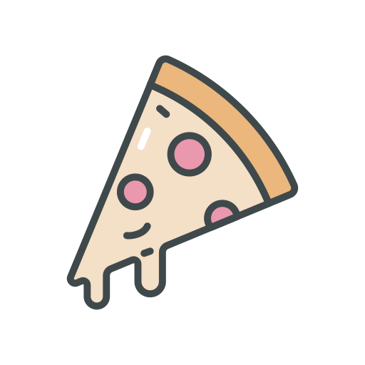 Pizza Generic color outline icon