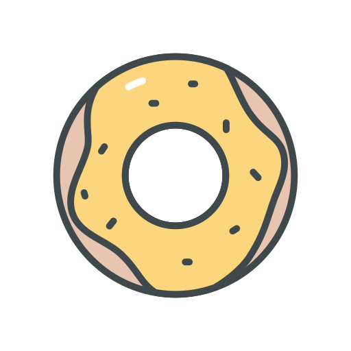 rosquilla icono gratis