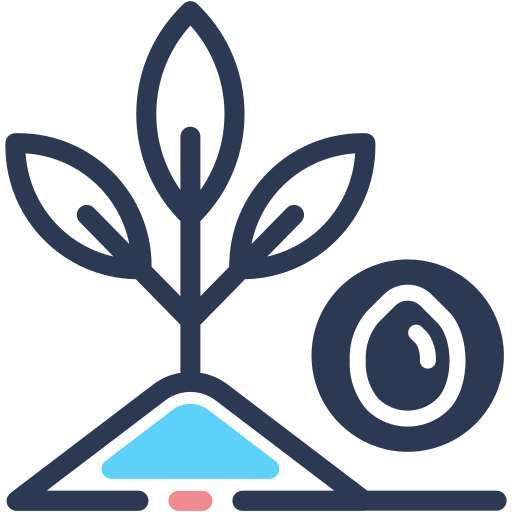 semillas icono gratis