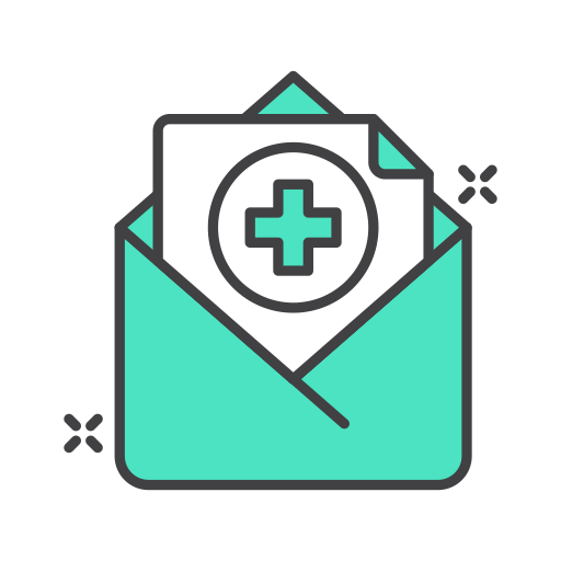 informe médico icono gratis