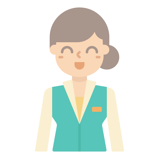 Receptionist free icon Receptionist free icon