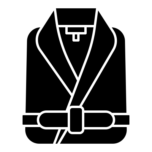 Bathrobe free icon