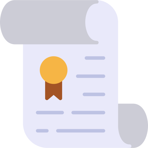 diploma icono gratis