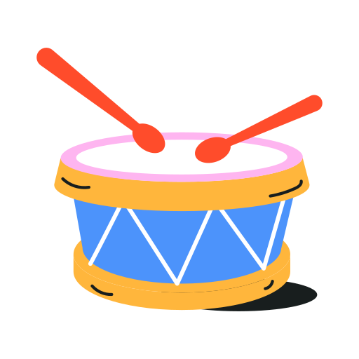 Drum Generic color fill icon