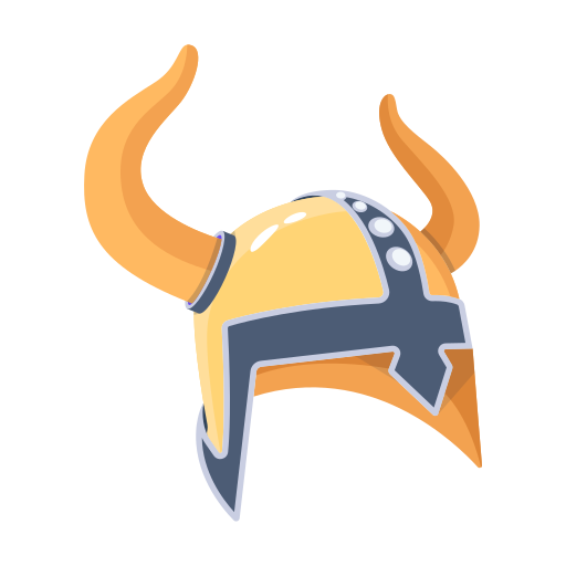 Viking Helmet Stickers