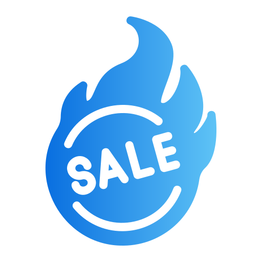 grosses soldes Icône gratuit